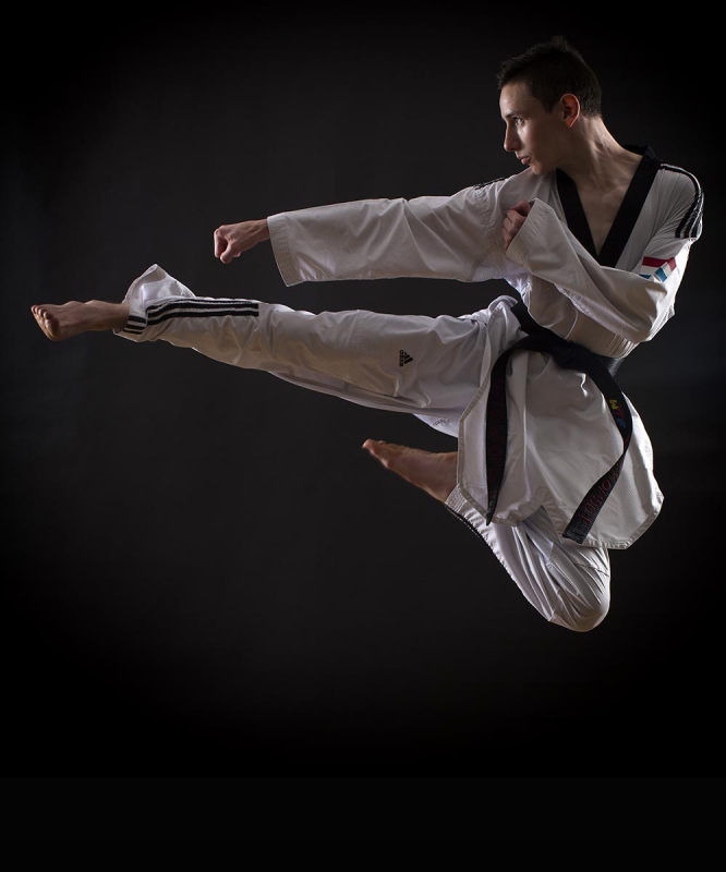 Taekwondoka Jelle Plomp